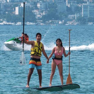 Paddle Surf Around the Islet El Morro for 2 - Acapulco