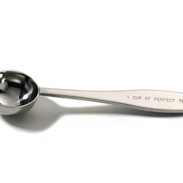 Loose Leaf Tea Spoon Measure | One Cup of Perfect Tea | Stainless Steel Scoop