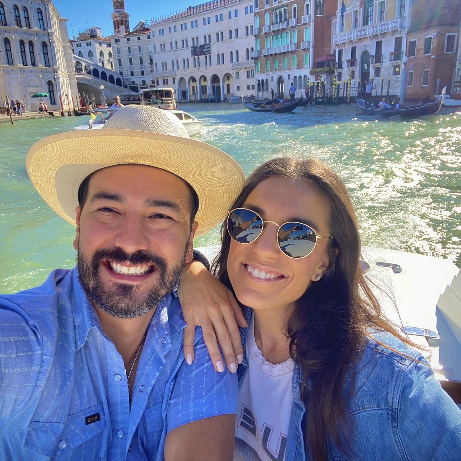 Sayin goodbye to Venice.
