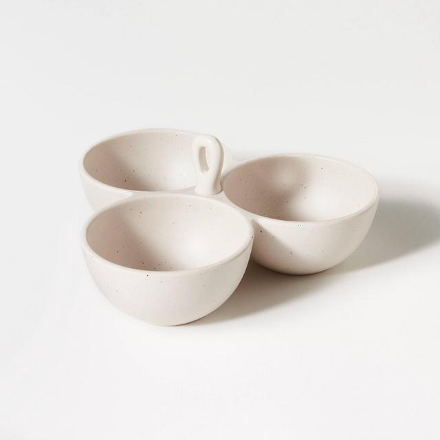 3 Sectioned Melamine Serving Bowl - Threshold™ designed with Studio McGee