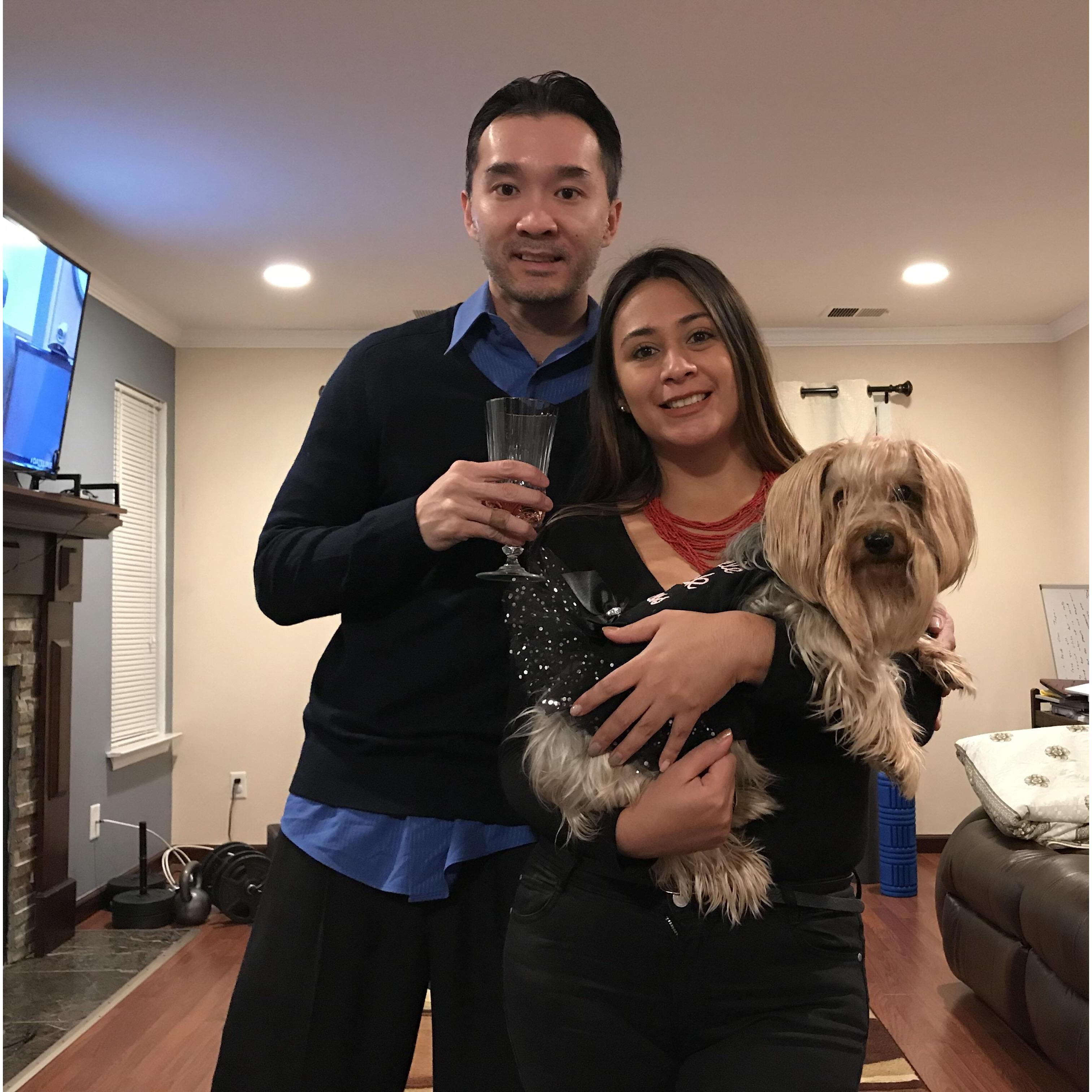 Our First New Years as boyfriend and girlfriend