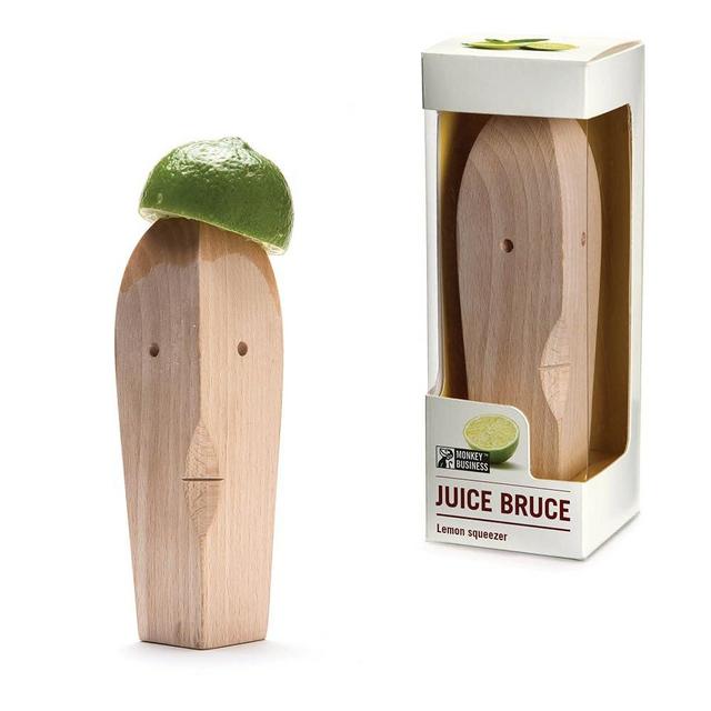 Citrus Reamer made of Wood / For Juicing Lemons, Limes & Oranges manually / Ergonomic, Minimalist Design adds Beauty to your Kitchen / Juice Bruce by Monkey Business