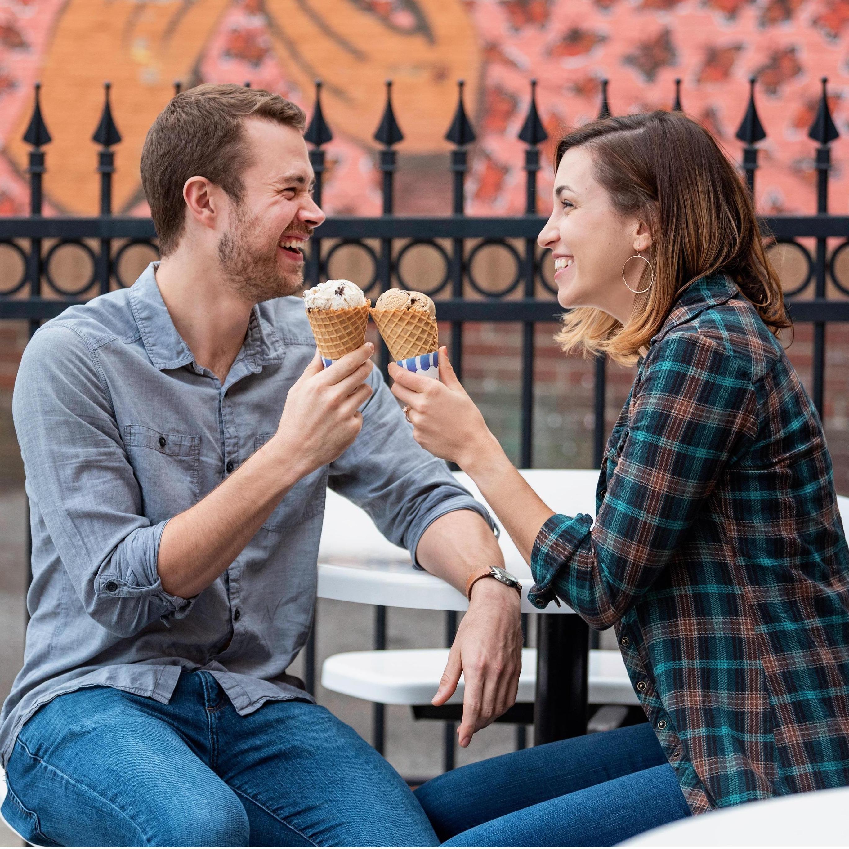 A throwback to our first date!