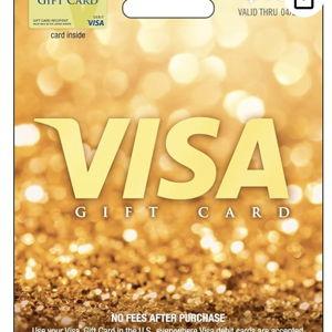 Visa Physical Gift Card $100