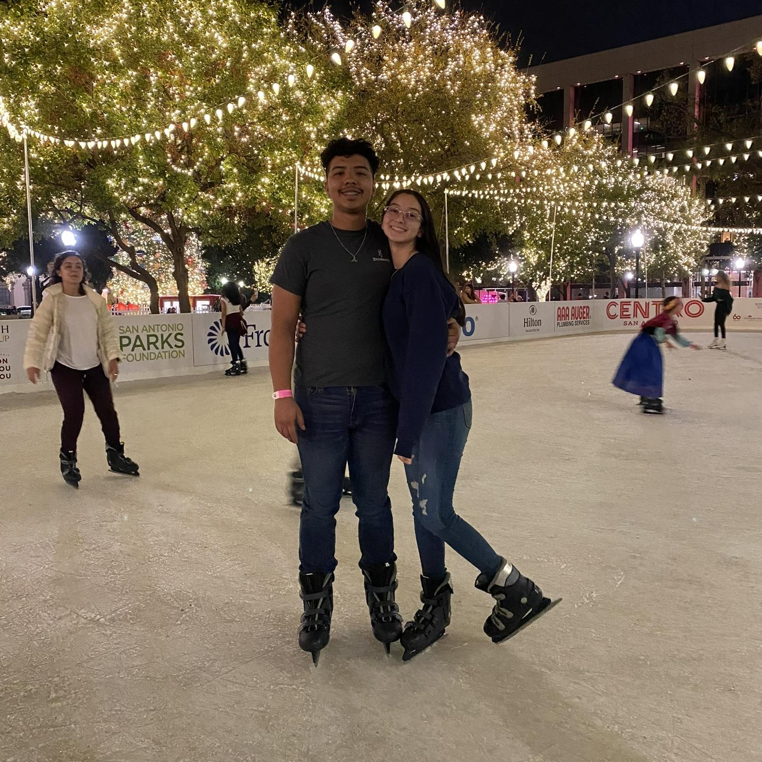 First time ice skating