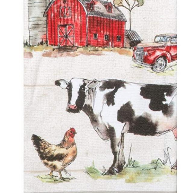 Kay Dee Designs Country Life Dual Purpose Dish Towel, 16 x 26, Various