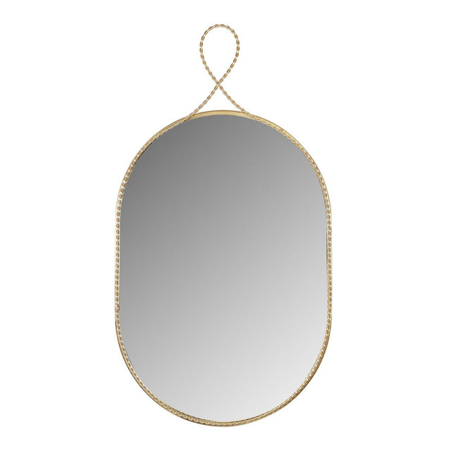 TOV Furniture Ravina Oval Wall Mirror