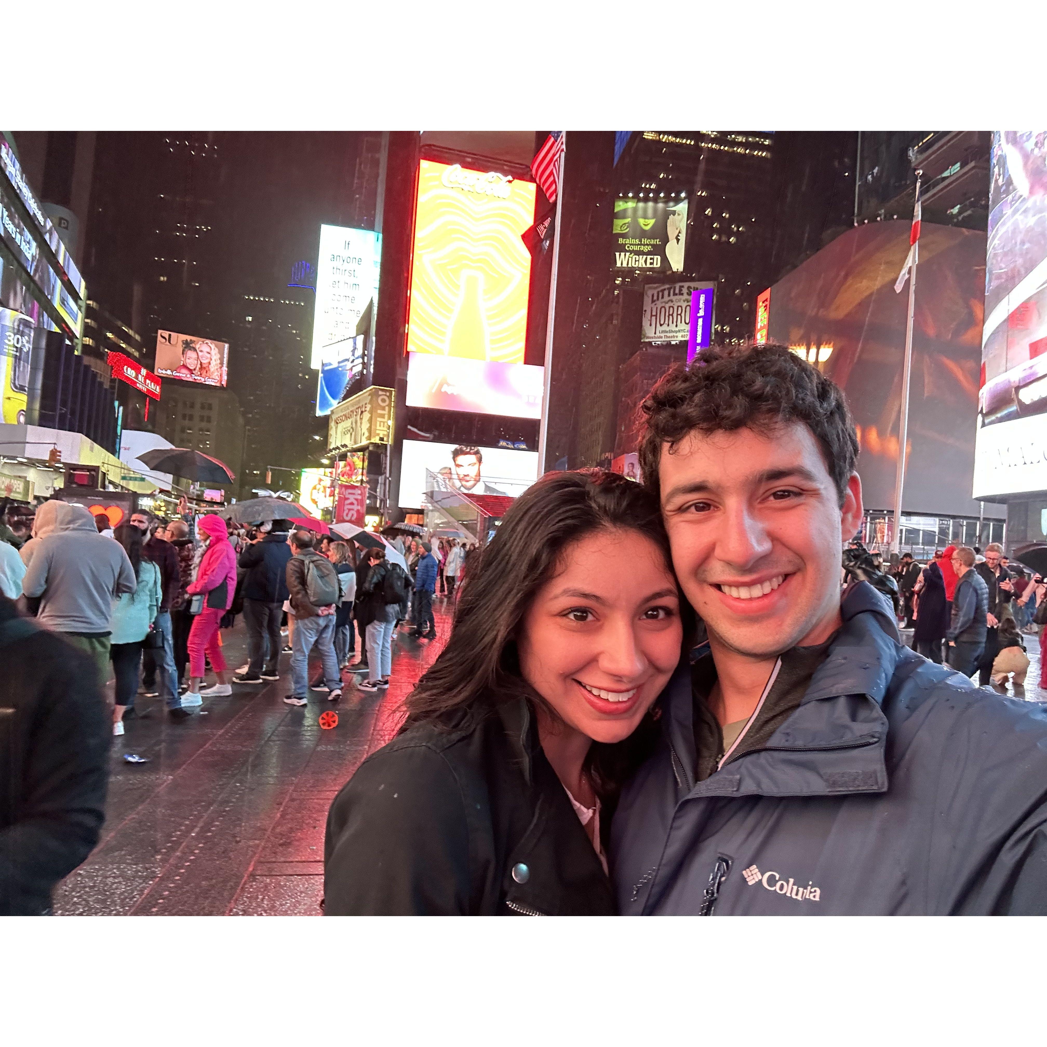 Dave & Buster's Date in Time Square