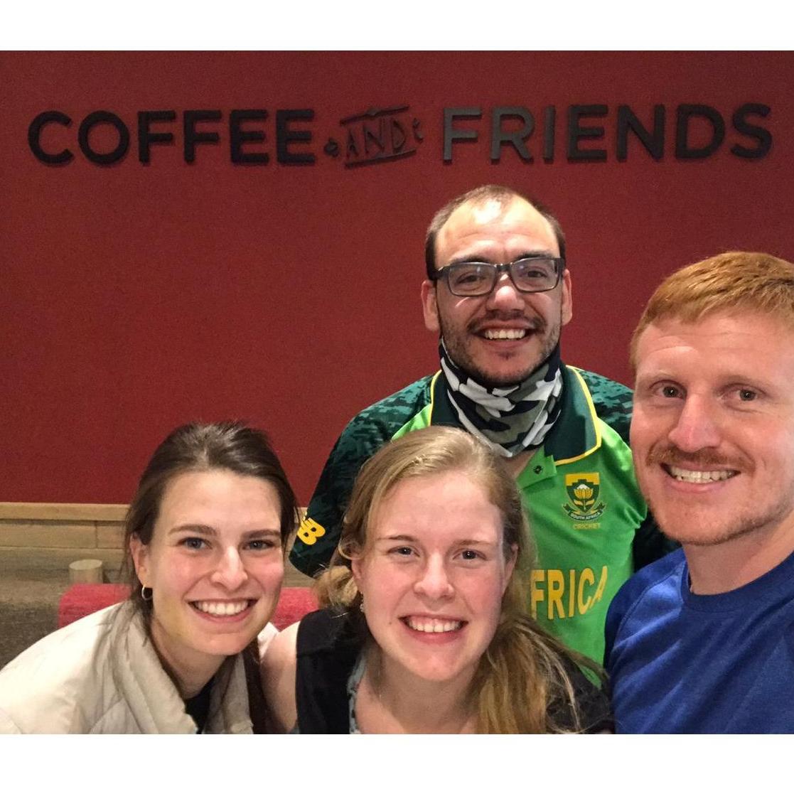 Special times with special friends...