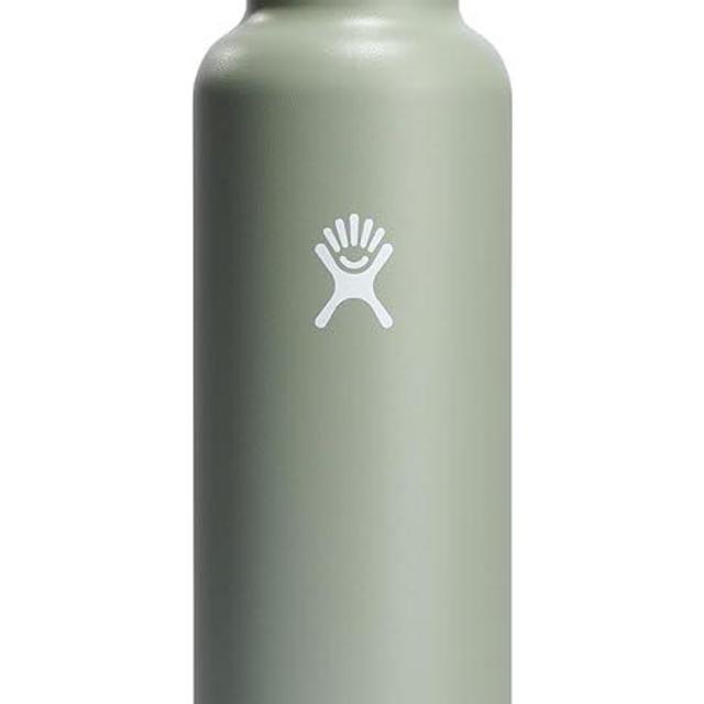Hydro Flask Stainless Steel Standard Mouth Water Bottle with Flex Cap and Double-Wall Vacuum Insulation