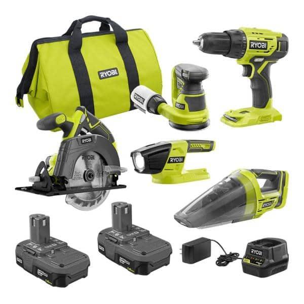 RYOBI 5 Piece Tool Set