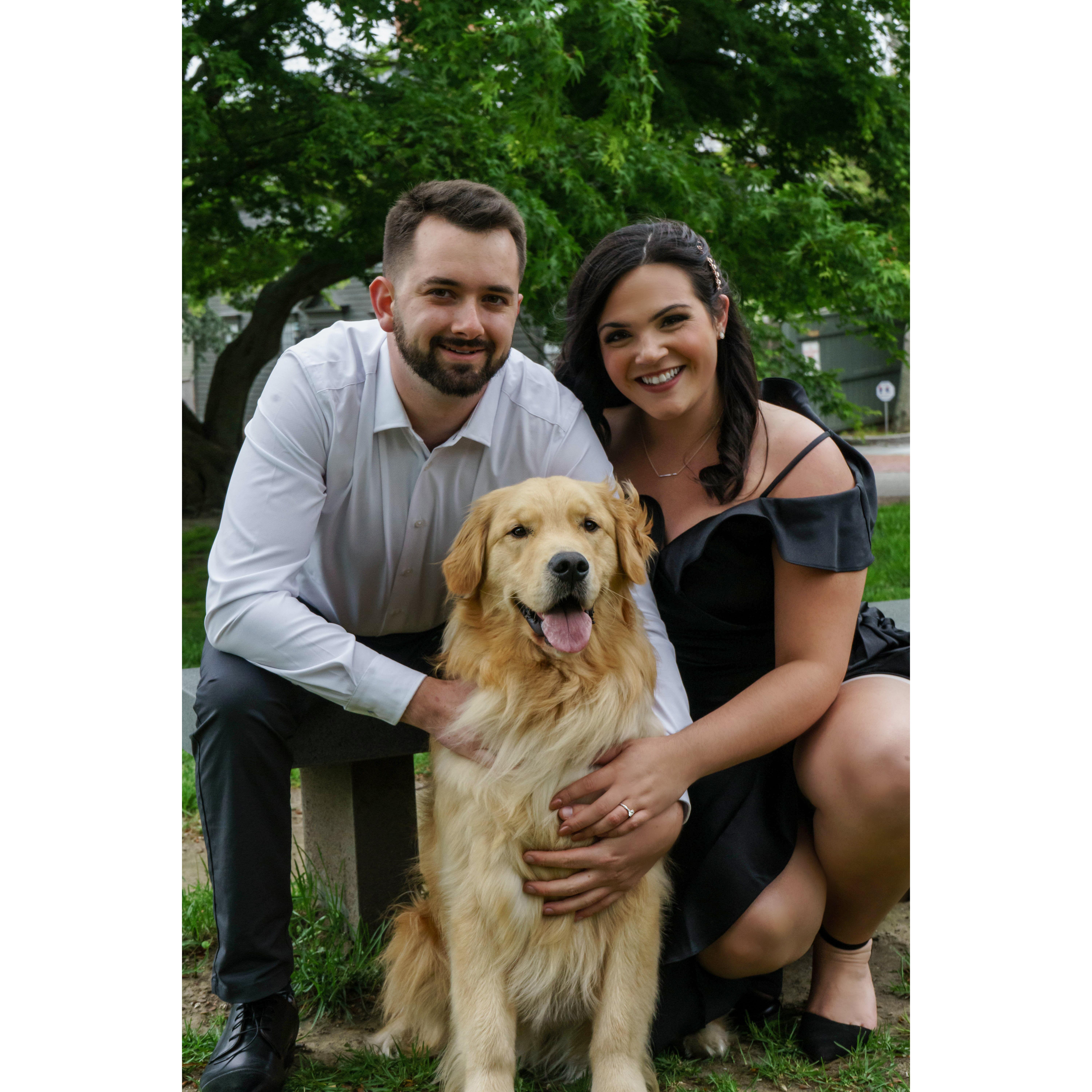 Our little family.