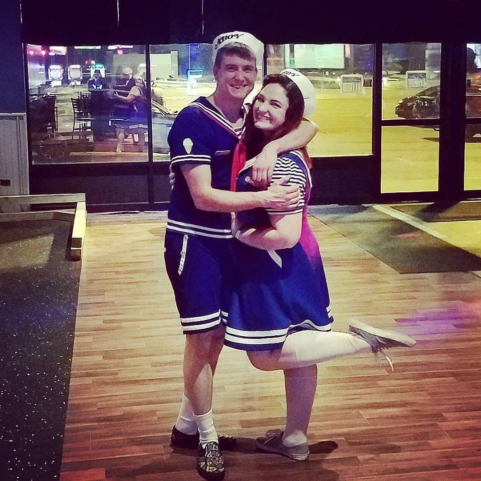 Steve and Robin from "Stranger Things"