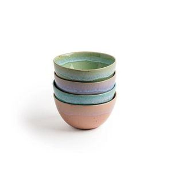 Cereal Bowl Stack: Seaglass Collection