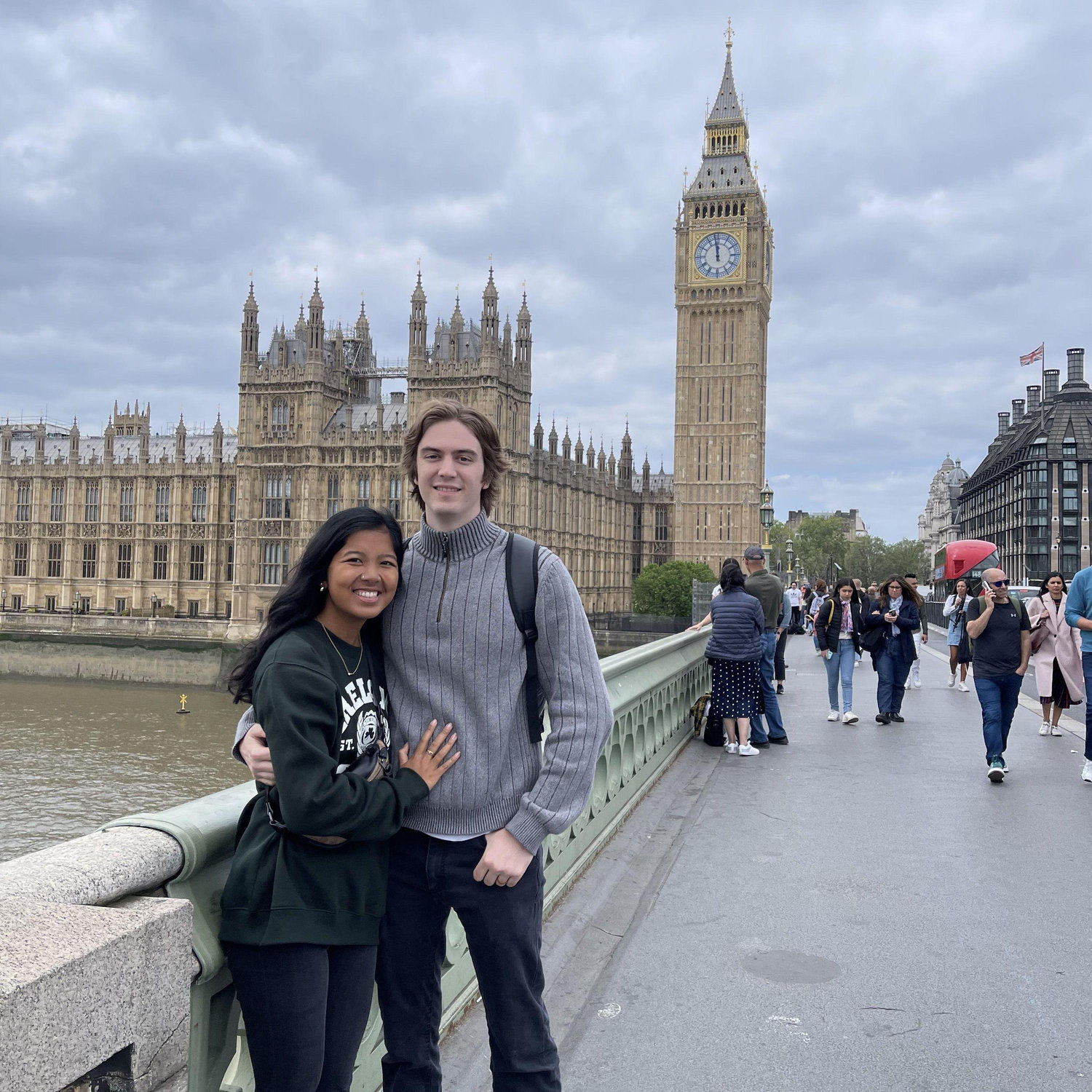Second time in London, we get to see Big Ben! (he was being renovated the first time) - 2023