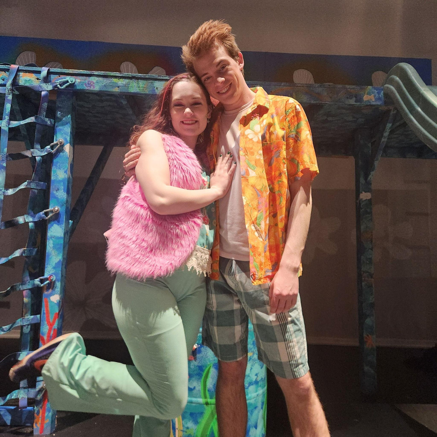 Performing together! SpongeBob the Musical!