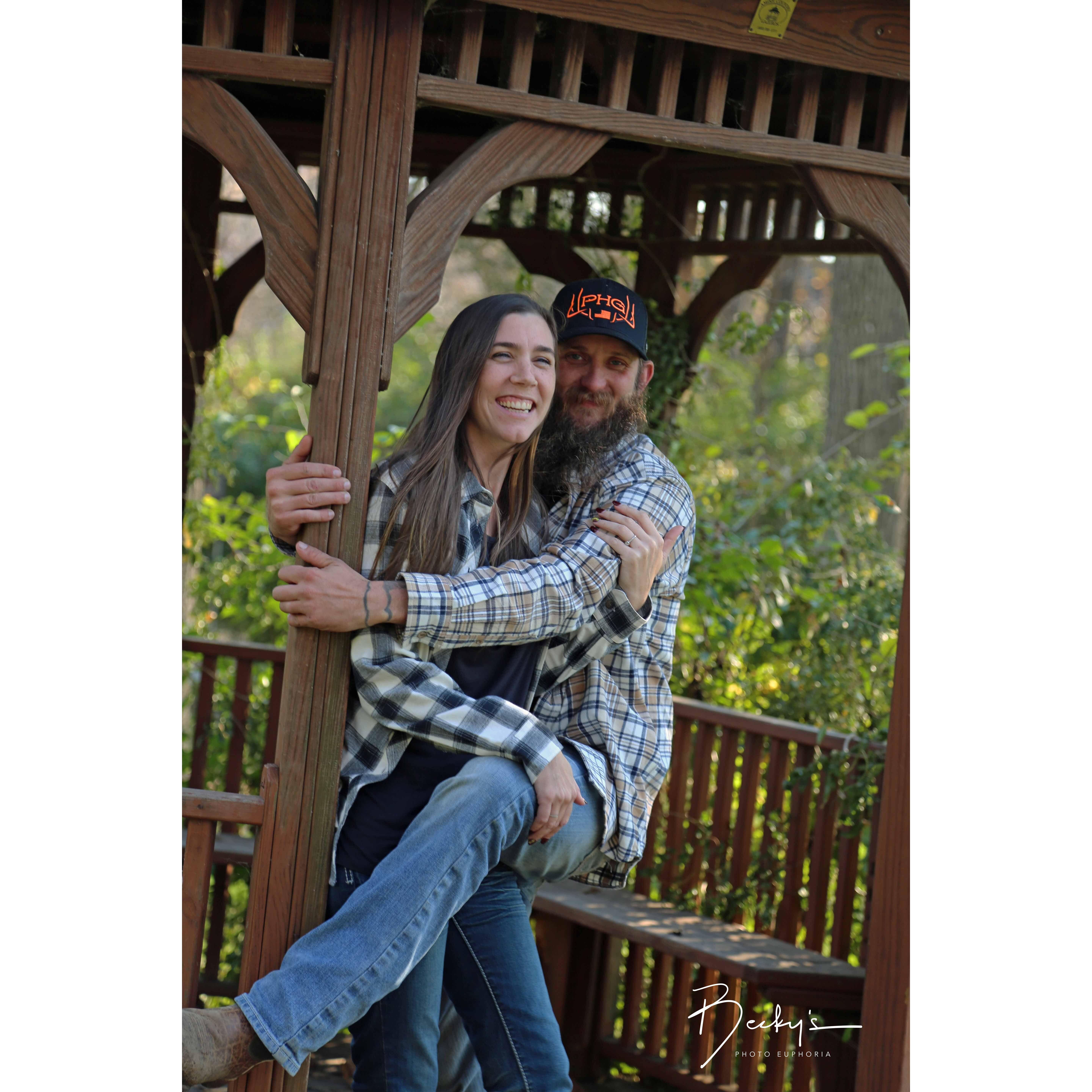 Scotty and I love our silly moments!