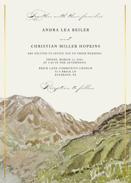 The Wedding Website of Andra Beiler and Christian Hopkins
