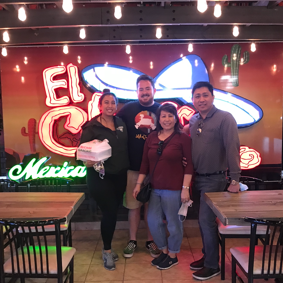 On a trip from AZ to CA with my parents,  Ryan asked them if he could marry me :')