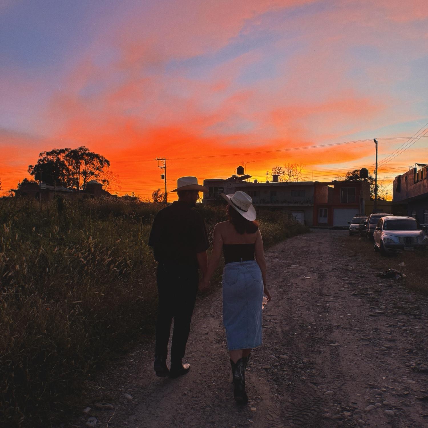 A beautiful sunset in Yahualica, Jalisco