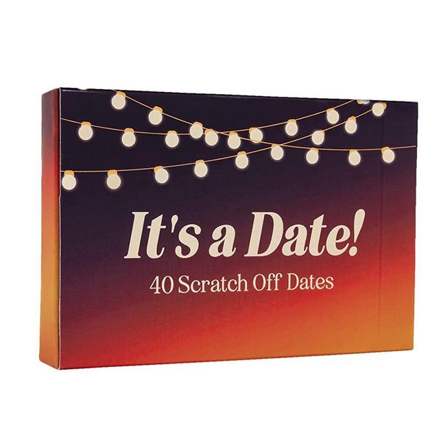It's a Date!™ - 40 Fun and Romantic Scratch Off Date Ideas for Him, Her, Girlfriend, Boyfriend, Wife, or Husband, Perfect for Date Night, Special Couples Gift for Valentine's Day, Anniversaries, Birthdays, and more! (1st Edition)