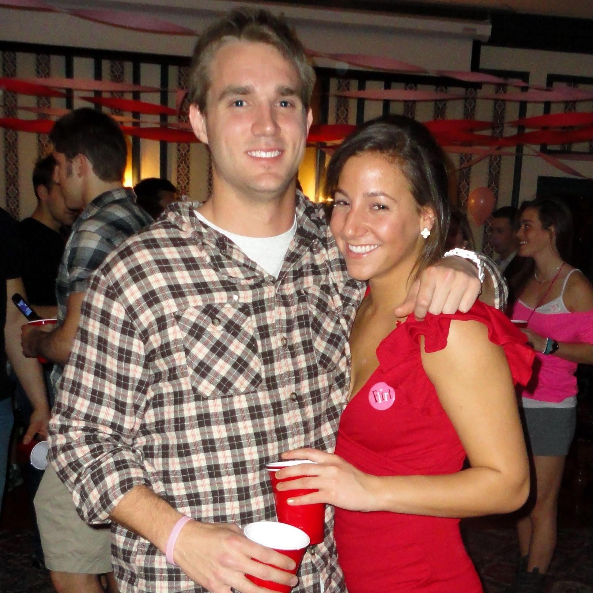 Our first  picture as a couple (Winter 2011)