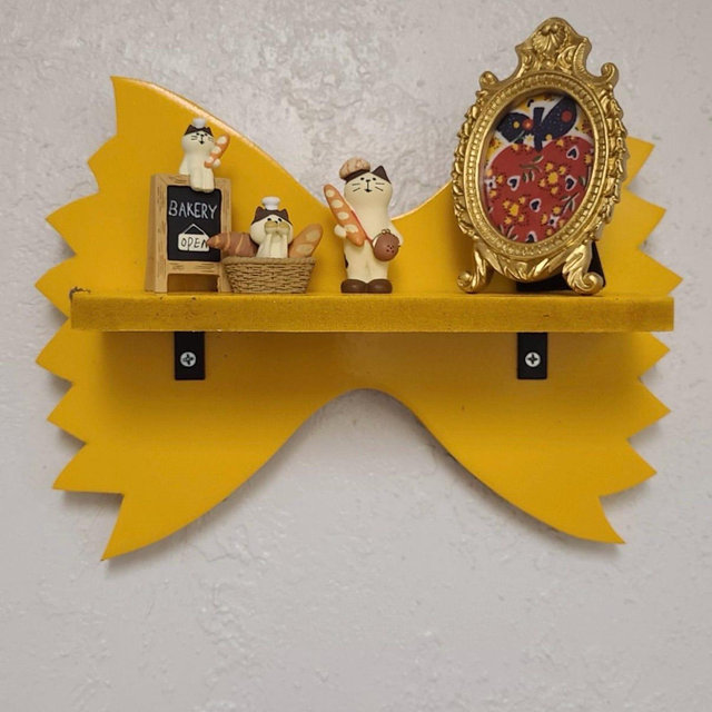 Farfalle Bow Tie Pasta Shelf Wall Hanging