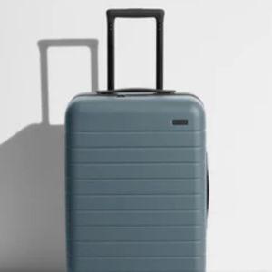 Two Away "The Bigger Carry-On" luggage with packing cubes