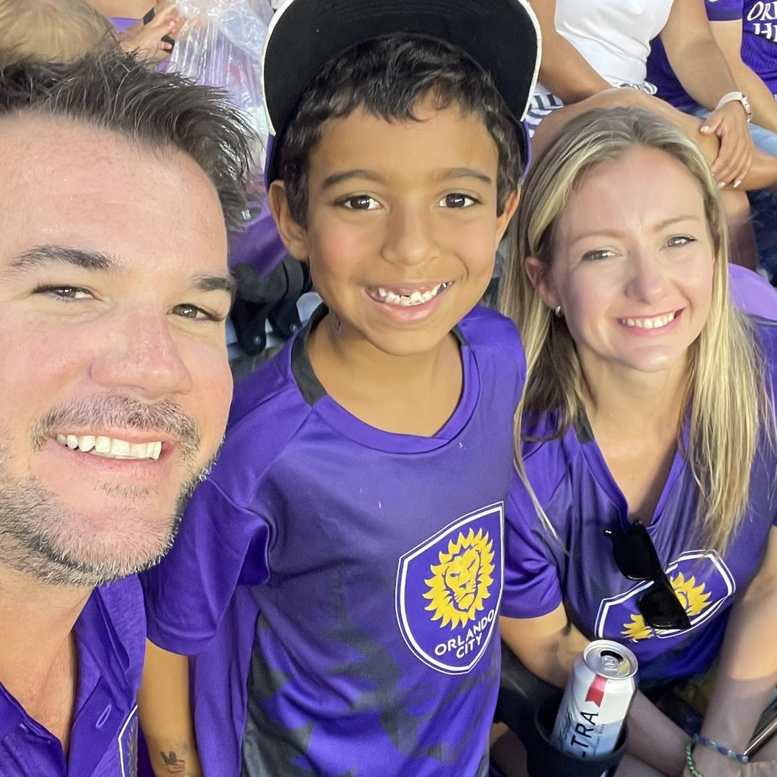 Charlie loved Jesse from the get-go, they share a love for all sports, especially Soccer.