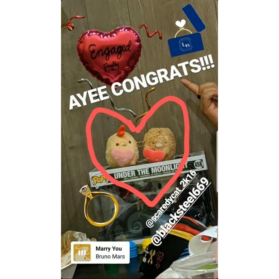 We made a surprise announcement to our taiko friends at our most recent favorite boba cafe. ;D