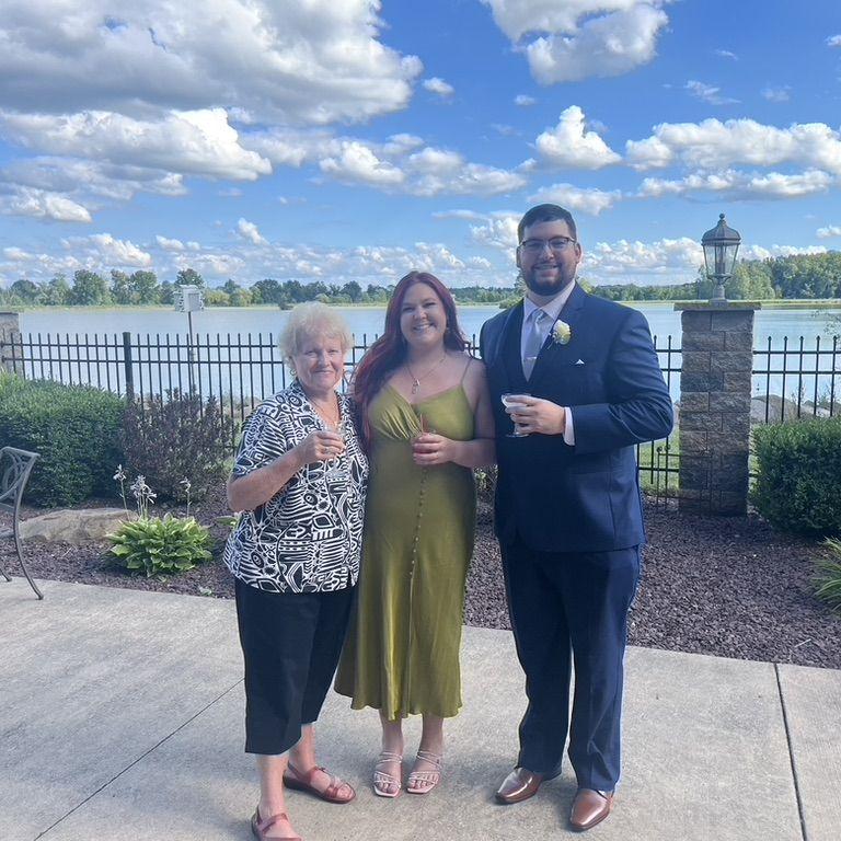 Rocco and Emily's wedding with Ms. Russel
