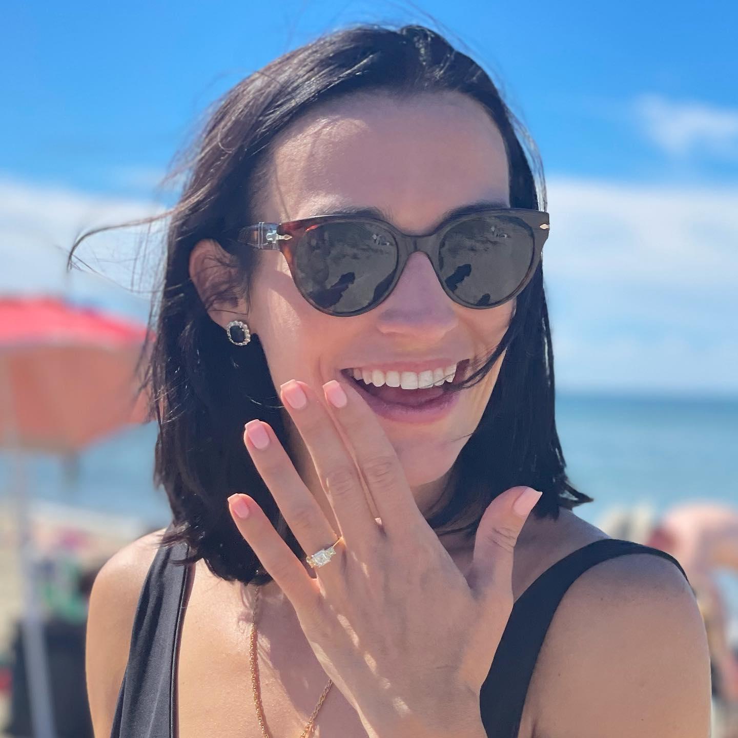 She said "yes," but this time it was in Nantucket.