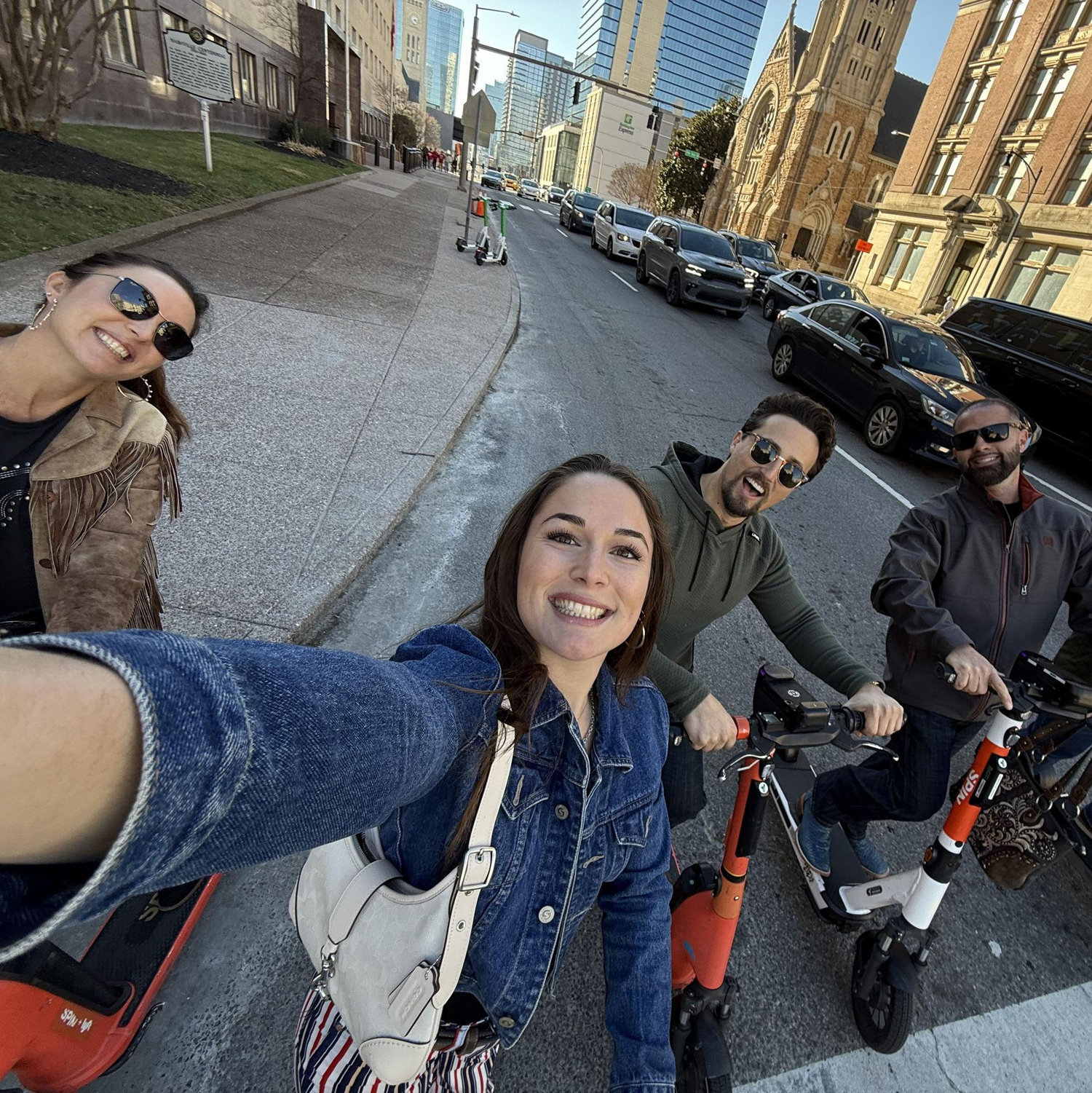 Nashville engagement tour: scooter edition 🤠