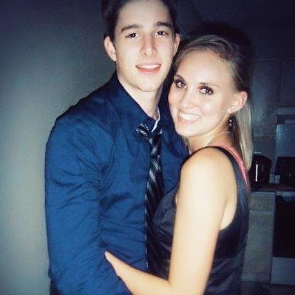 Alex and Lauren's first photo together, the rest is history.