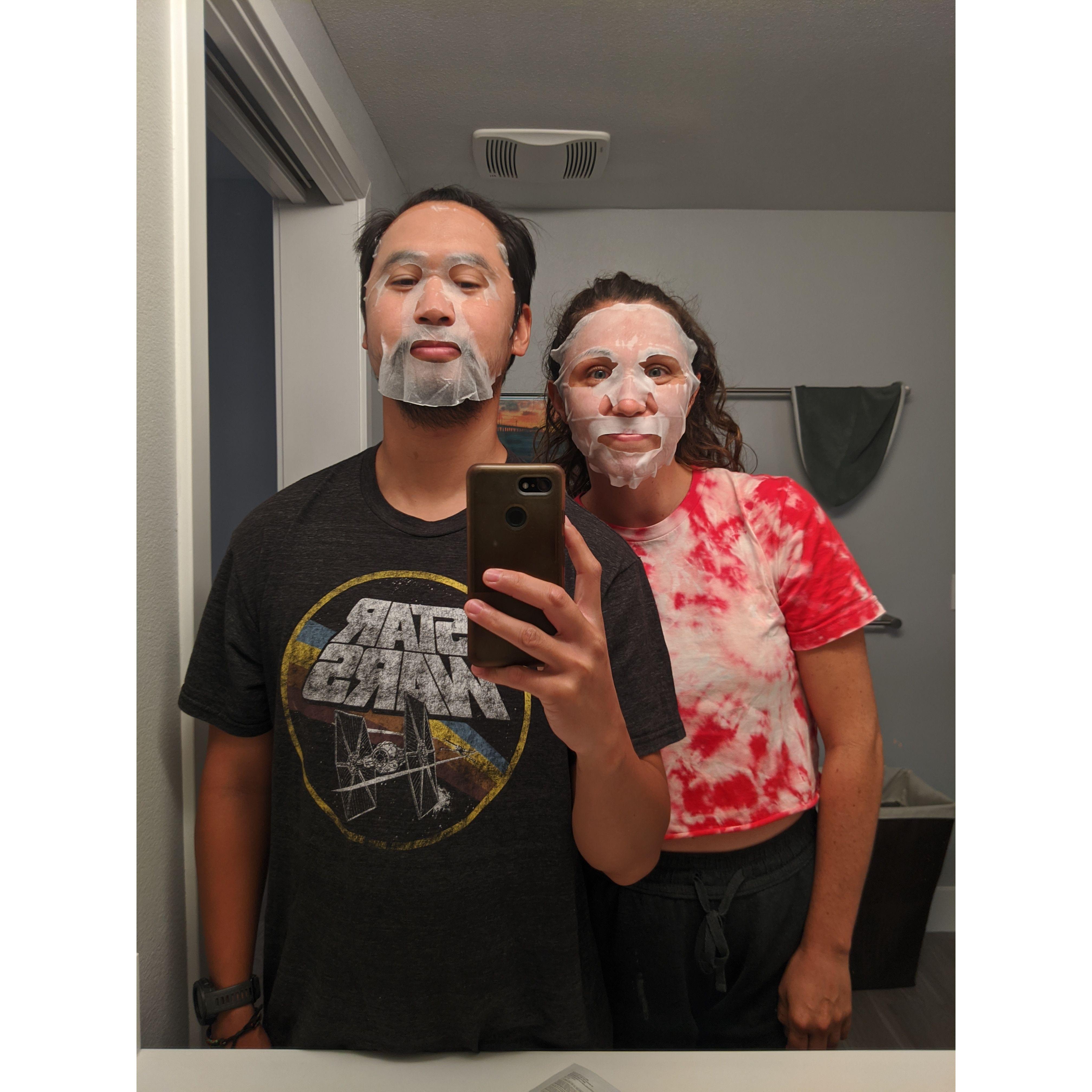 Our first picture together