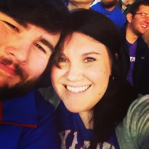 Sunflower Showdown in Allen Fieldhouse. Rock Chalk Jayhawk!