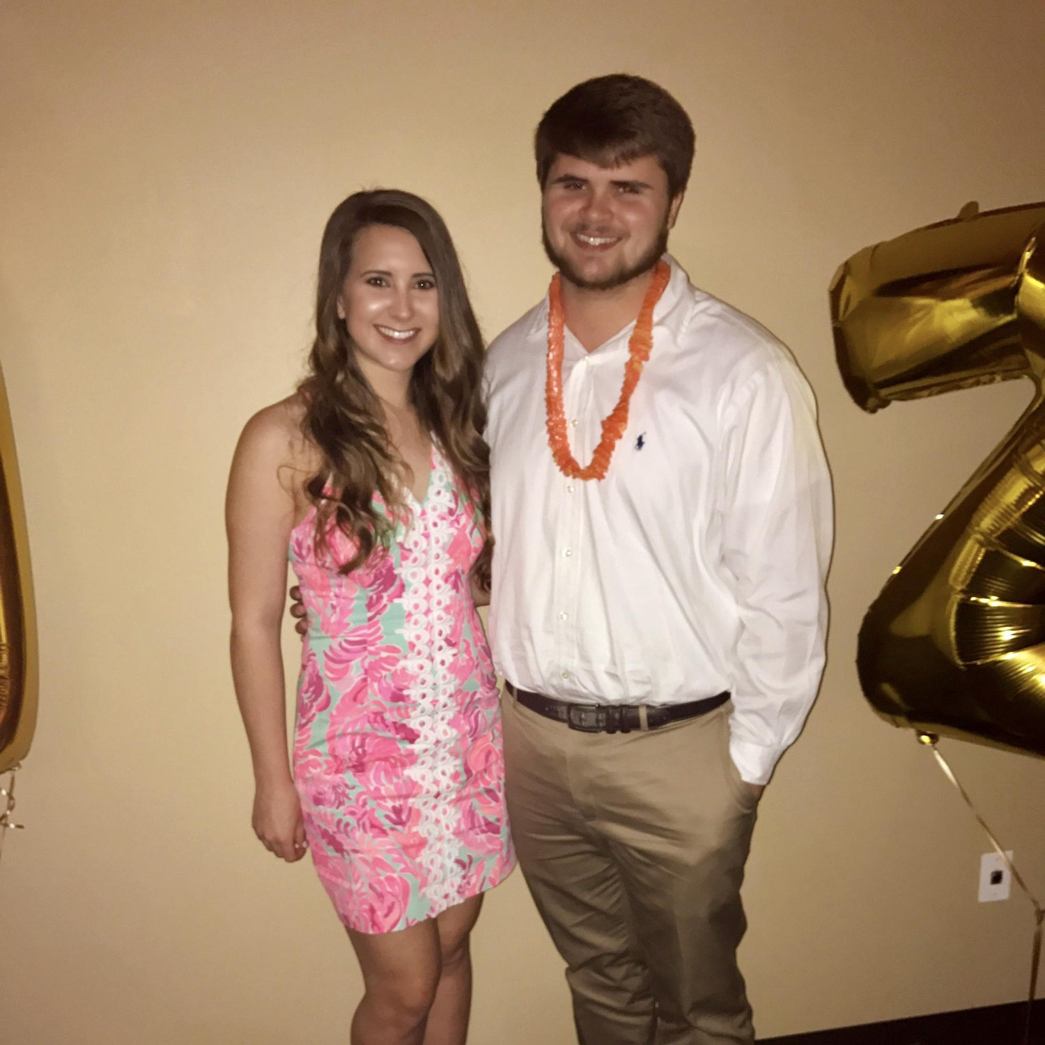April 2017: One of our first pictures together!