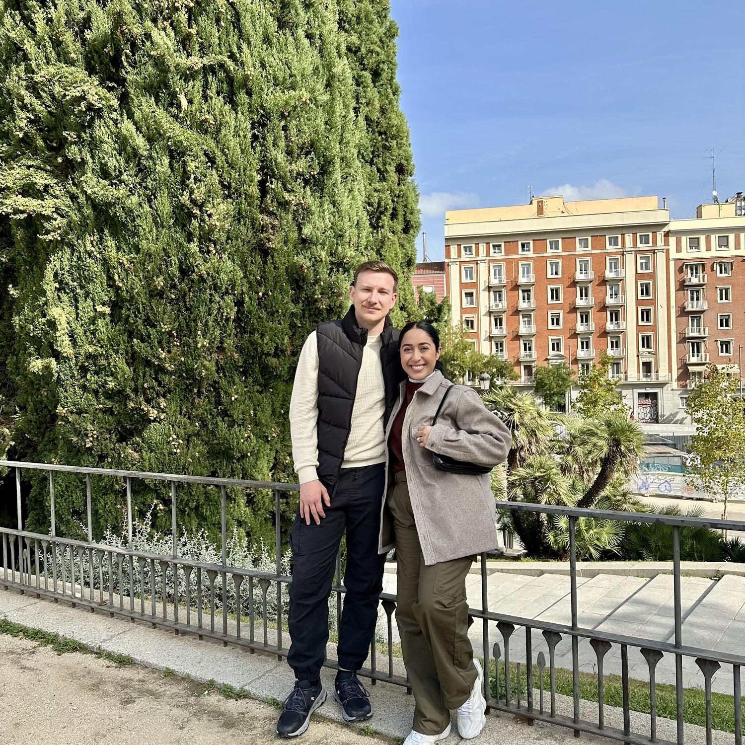 Enjoying Spain with the family