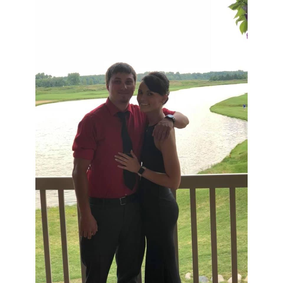 Our first wedding together, Such babies - August 2018