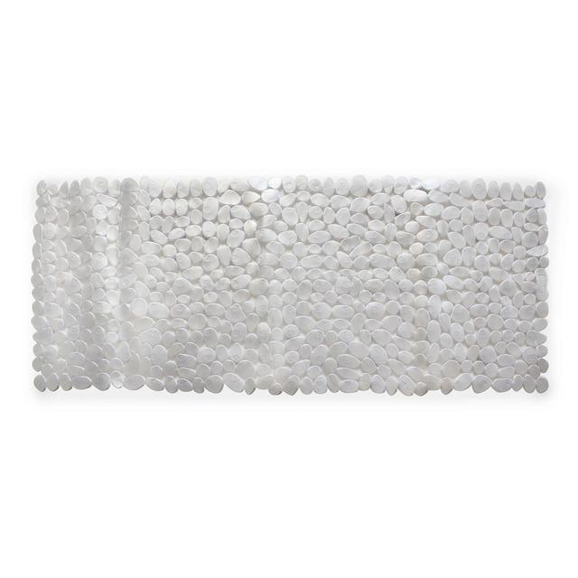 Splash Home Rocks Tub Mat in Grey