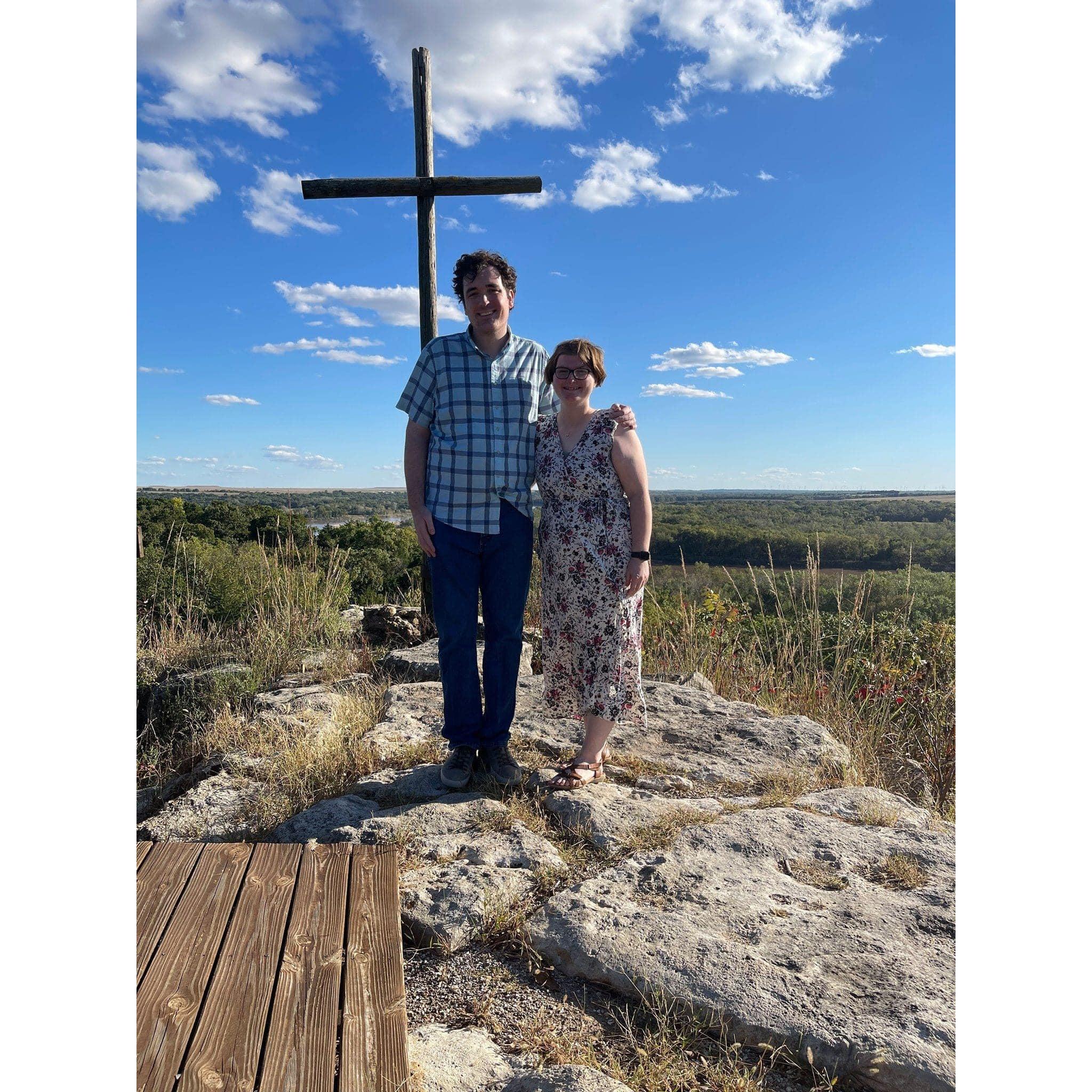 Our first picture together at Camp Horizon after becoming boyfriend and girlfriend.