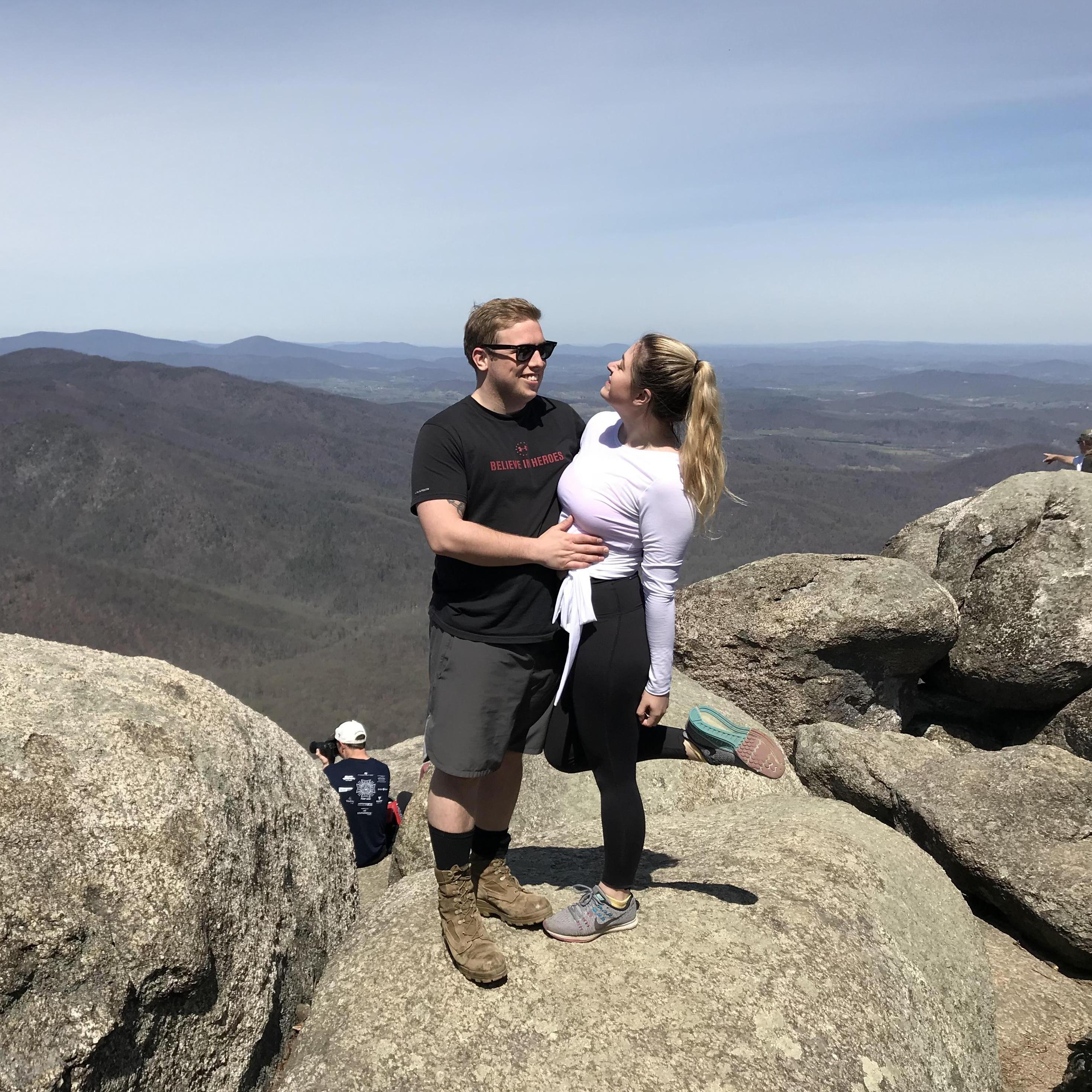 Old Rag, 3240ft, Apr. 2018
