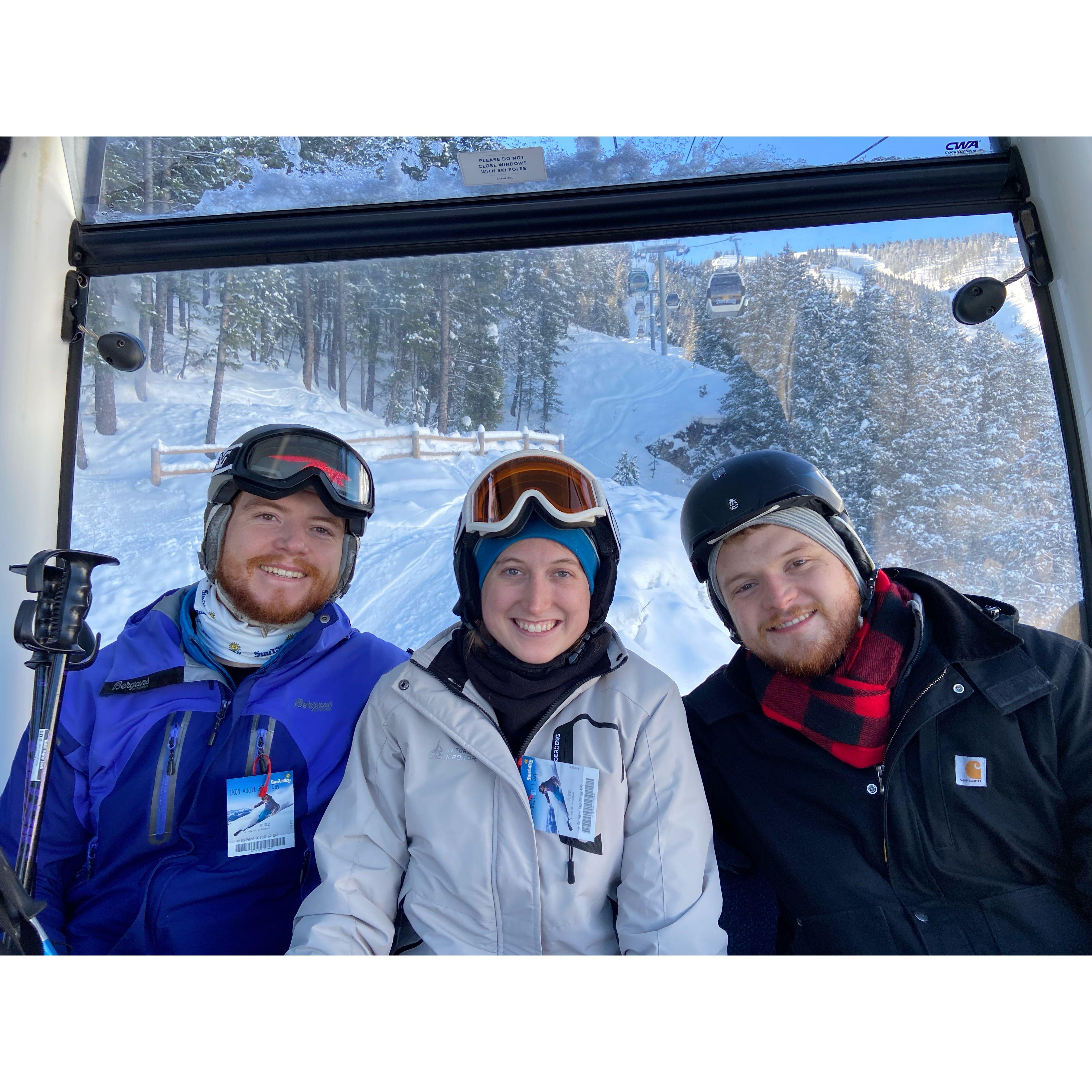 Monika's near-death experience- Sun Valley, January '23