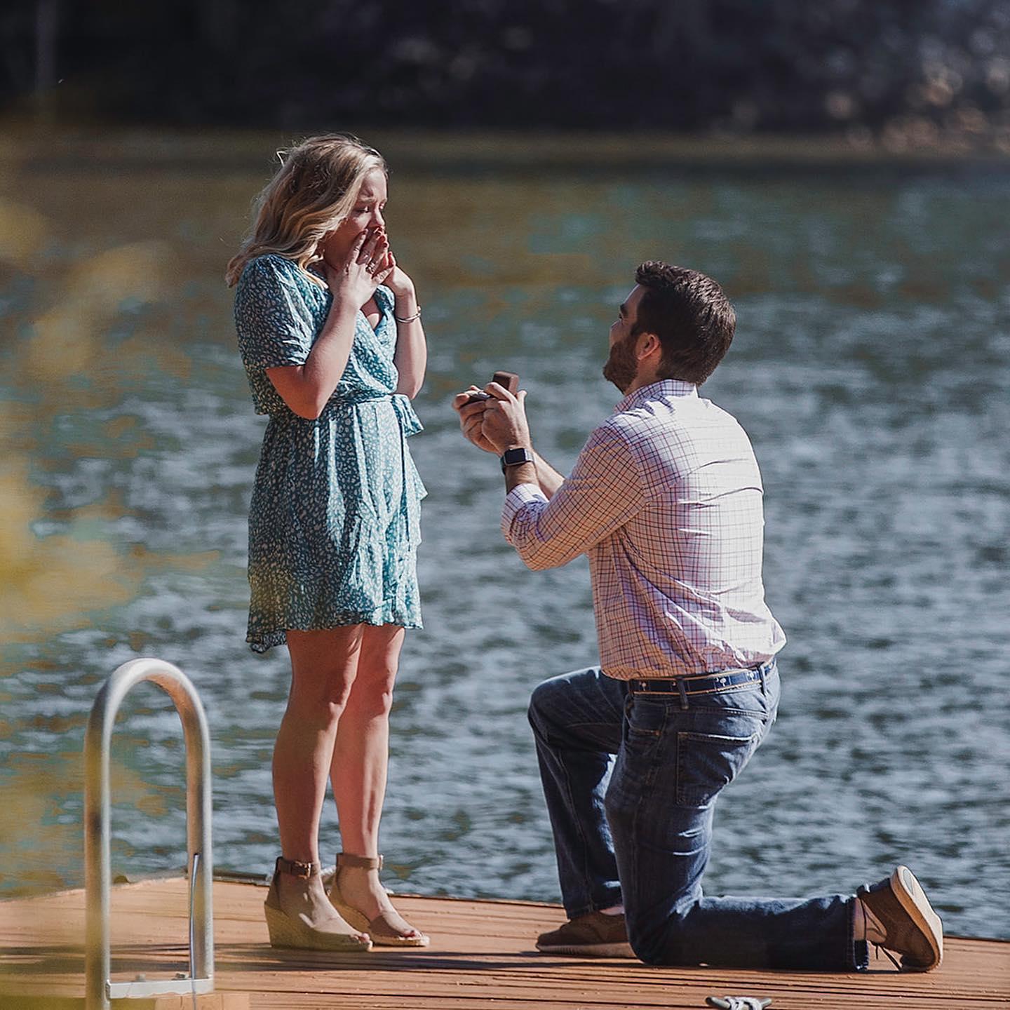 Mils planned the most beautiful proposal and somehow managed to surprise me!