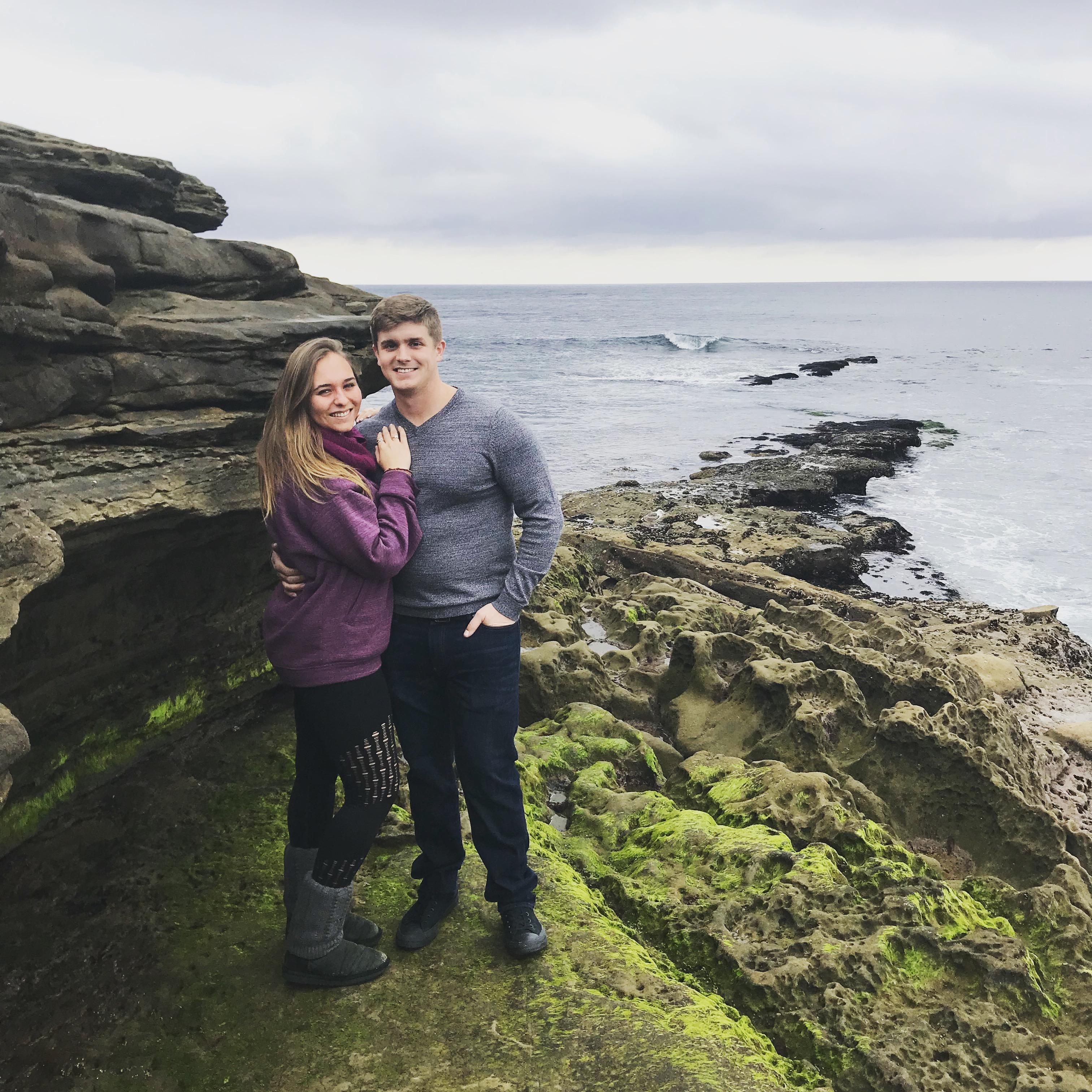 Walking around the cliffs of La Jolla, California. 2018