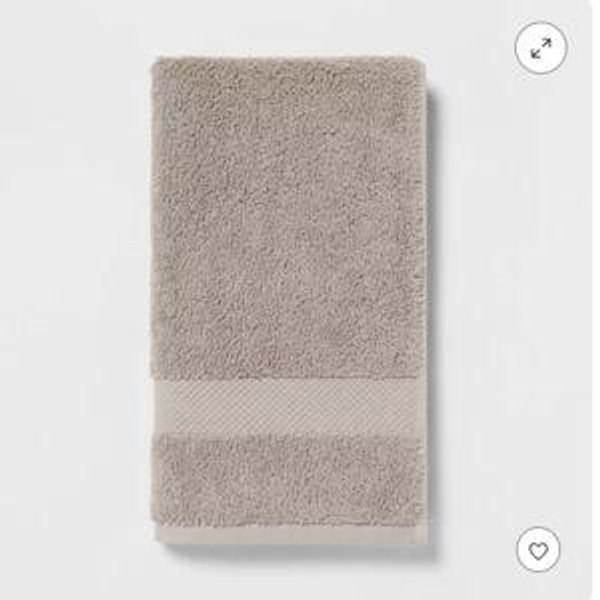 Performance Plus Hand Towel Light Grey Threshold