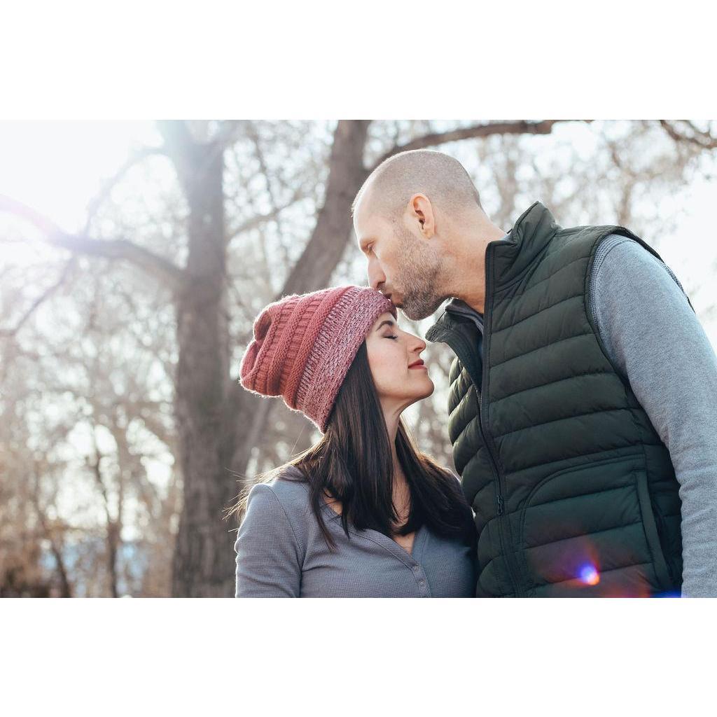 Engagement photo by Lindsay Hafner Photography in January, 2019.