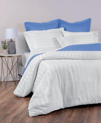 1.5" Stripe Queen 4-Pc Sheet Set, 550 Thread Count 100% Supima Cotton, Created for Macy's