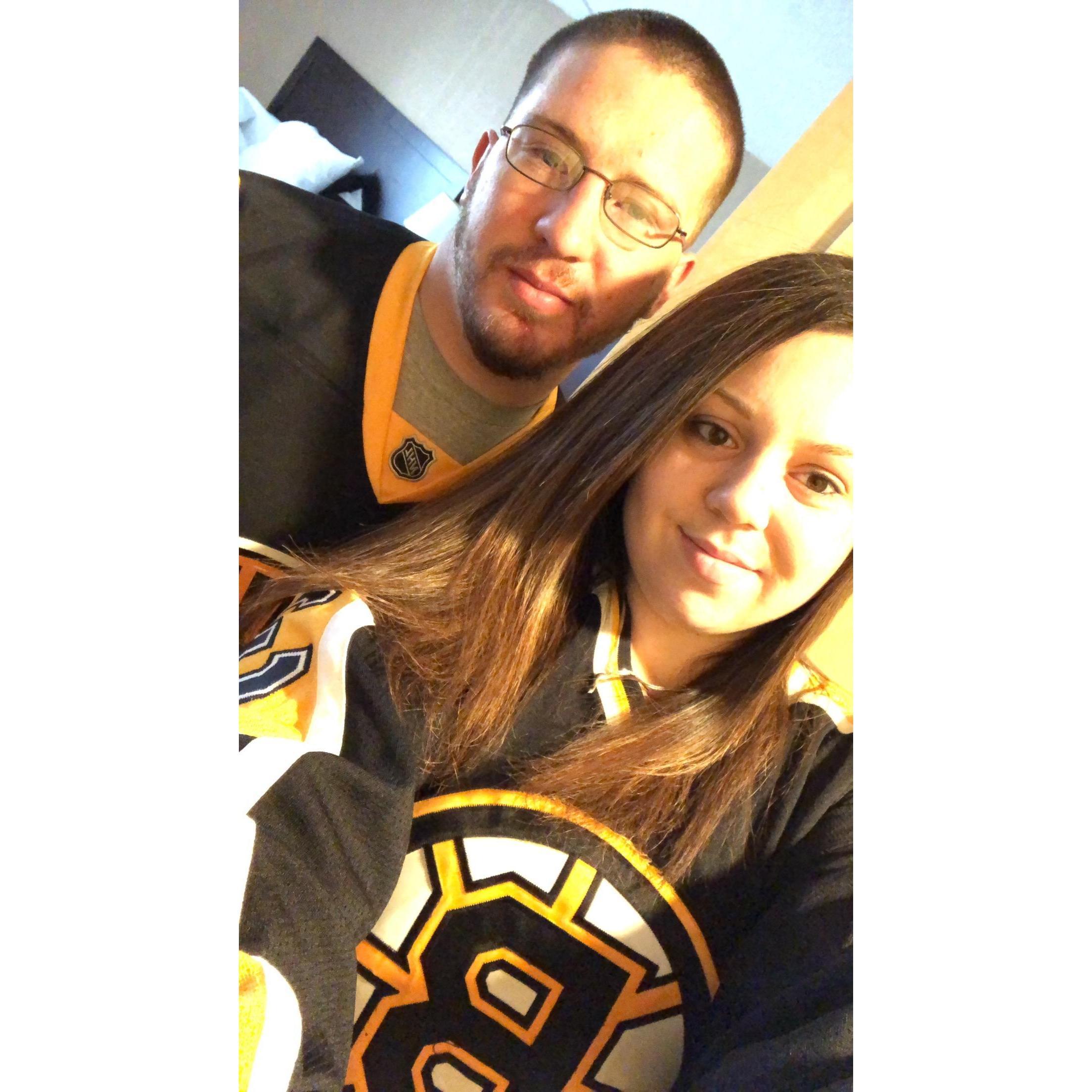 Bruins Games every year!