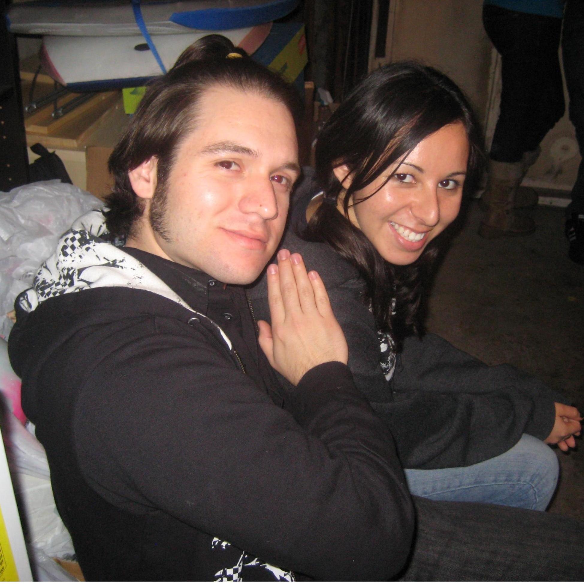 This is the oldest known picture of Kevin and Lorraine. Circa 2009.